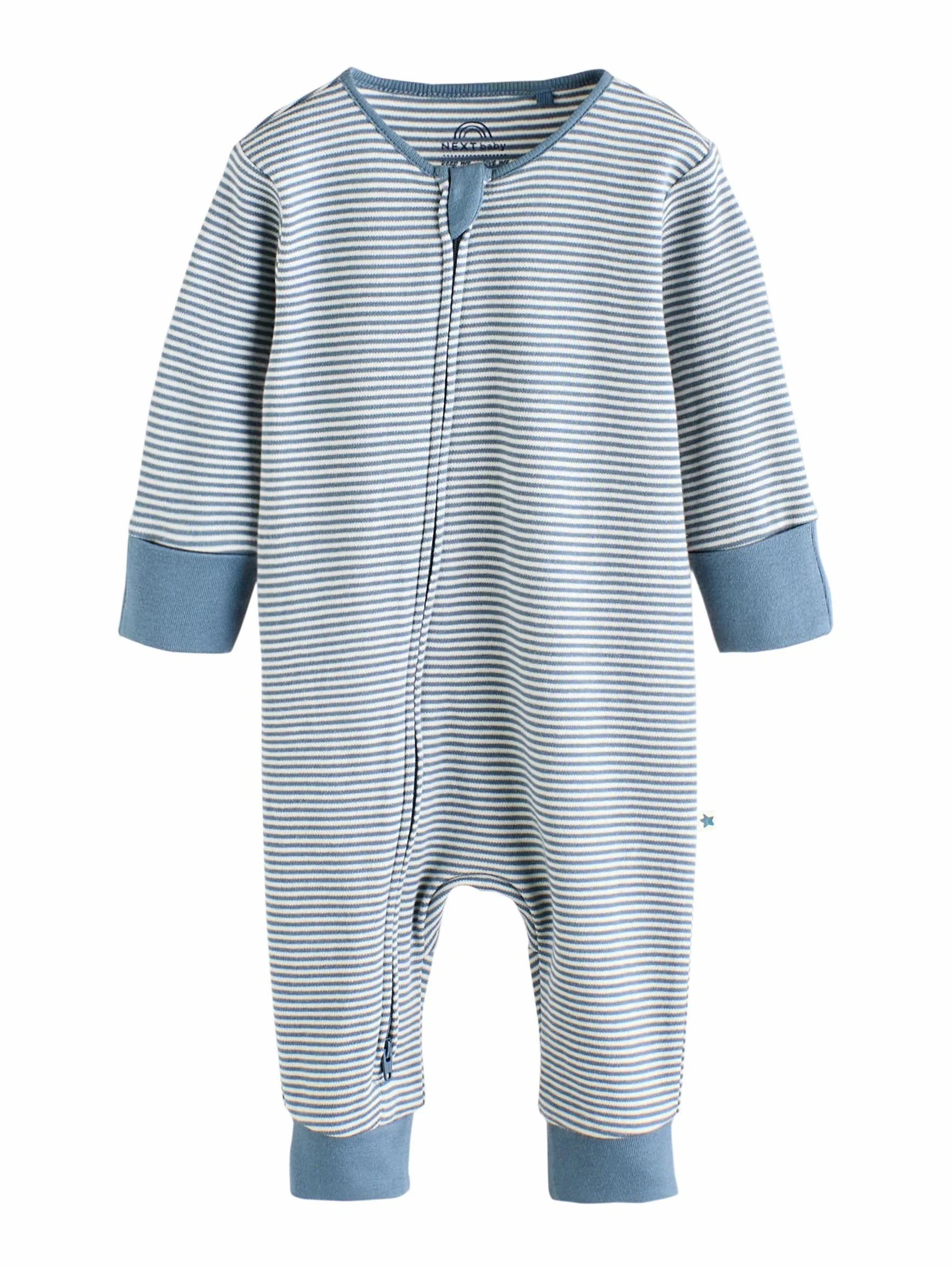 NEXT Bambini Confezione da 4 Tutine Senza Piedini per Neonati con Zip bidirezionale