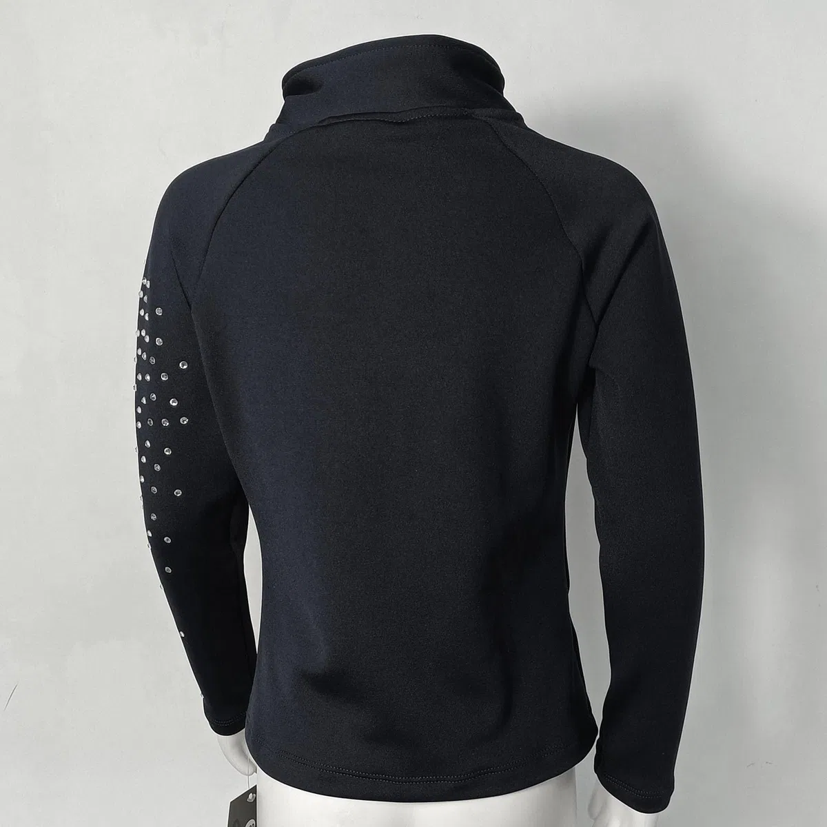 LIUHUO Giacca da allenamento per pattinaggio artistico da ragazza, elegante top ventilato