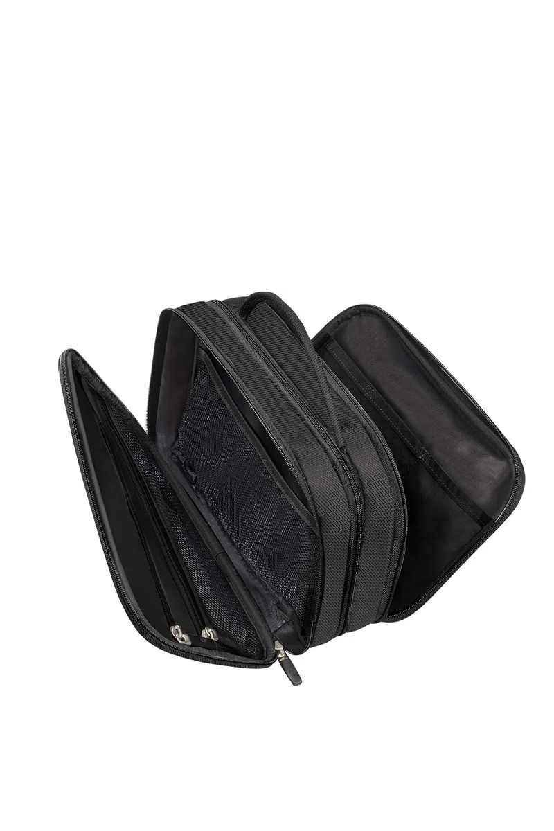Samsonite Spark SNG ECO - Borsa da toilette, 30 cm, 7 L, nero (Eco Black)