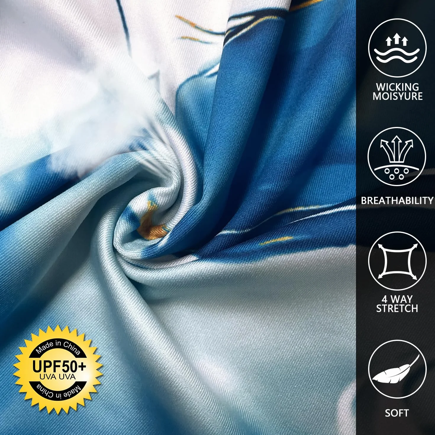 Soneven Camicia Donna Estiva Elegante, a 3/4 Maniche Lunghe Camicetta con Scollo a V Polo da Golf da Lavoro con Bottoni