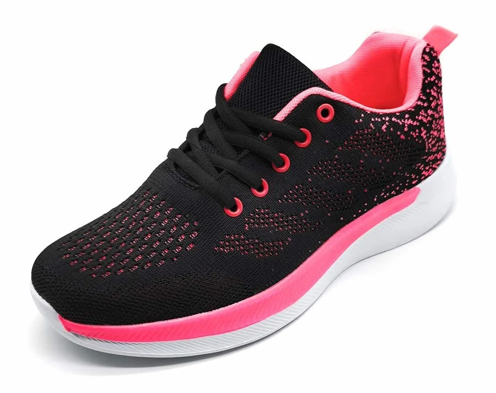Scarpe Donna Sneakers Sportive Ginnastica Running Tennis Sportive Casual Comode Camminare Fitness Palestra Schecter Traspiranti Leggere in Rete per la Corsa a Piedi di Lavoro