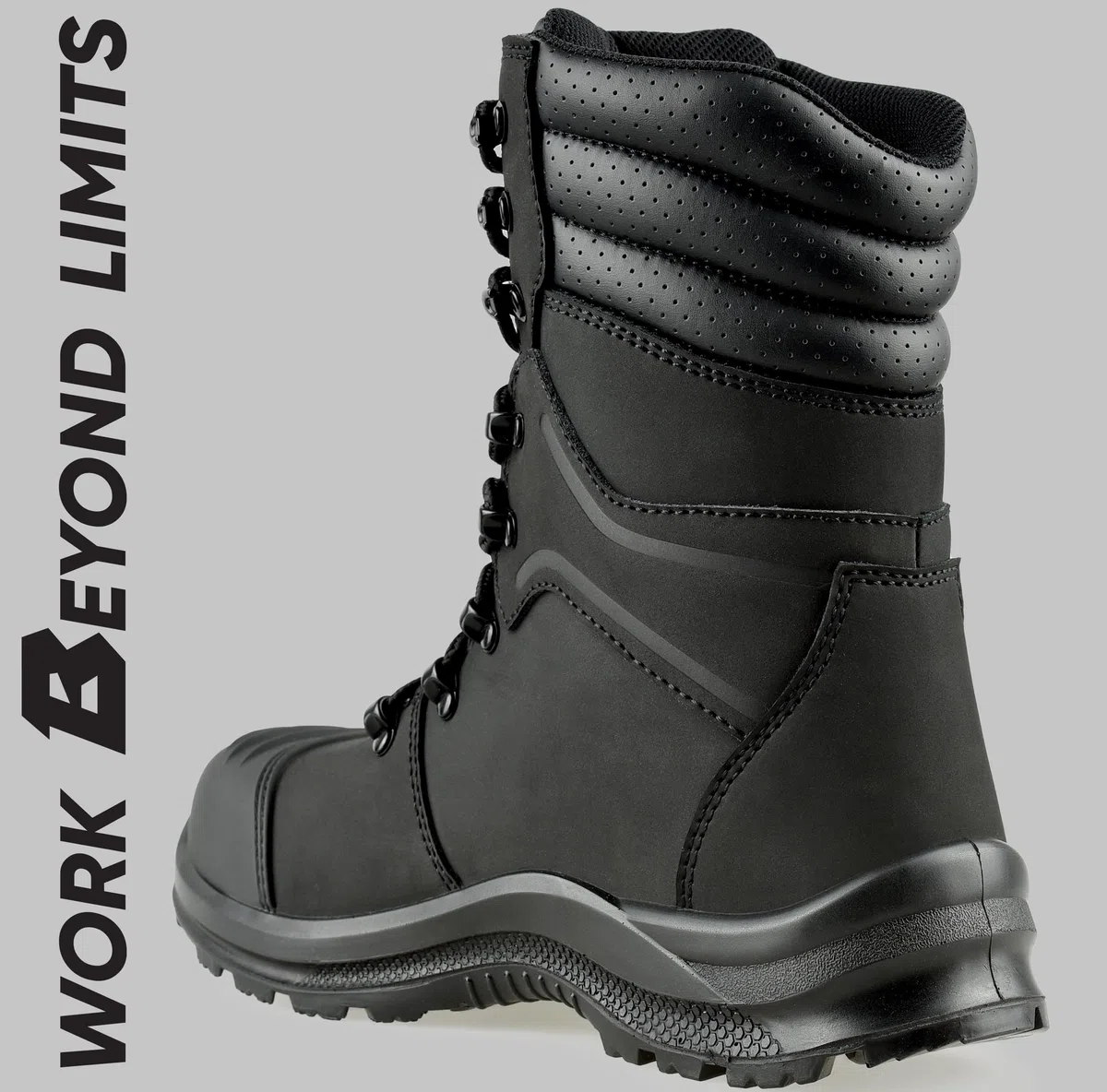 BWOLF HUMMER - Scarpe da lavoro invernali da uomo, resistenti all'acqua e all'olio, antiscivolo, con tecnologia Grip 4 x 4