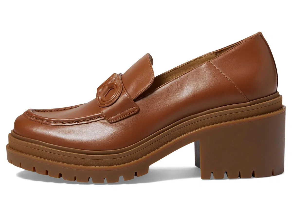 Michael Kors Rocco Heeled Loafer, Mocassino Donna