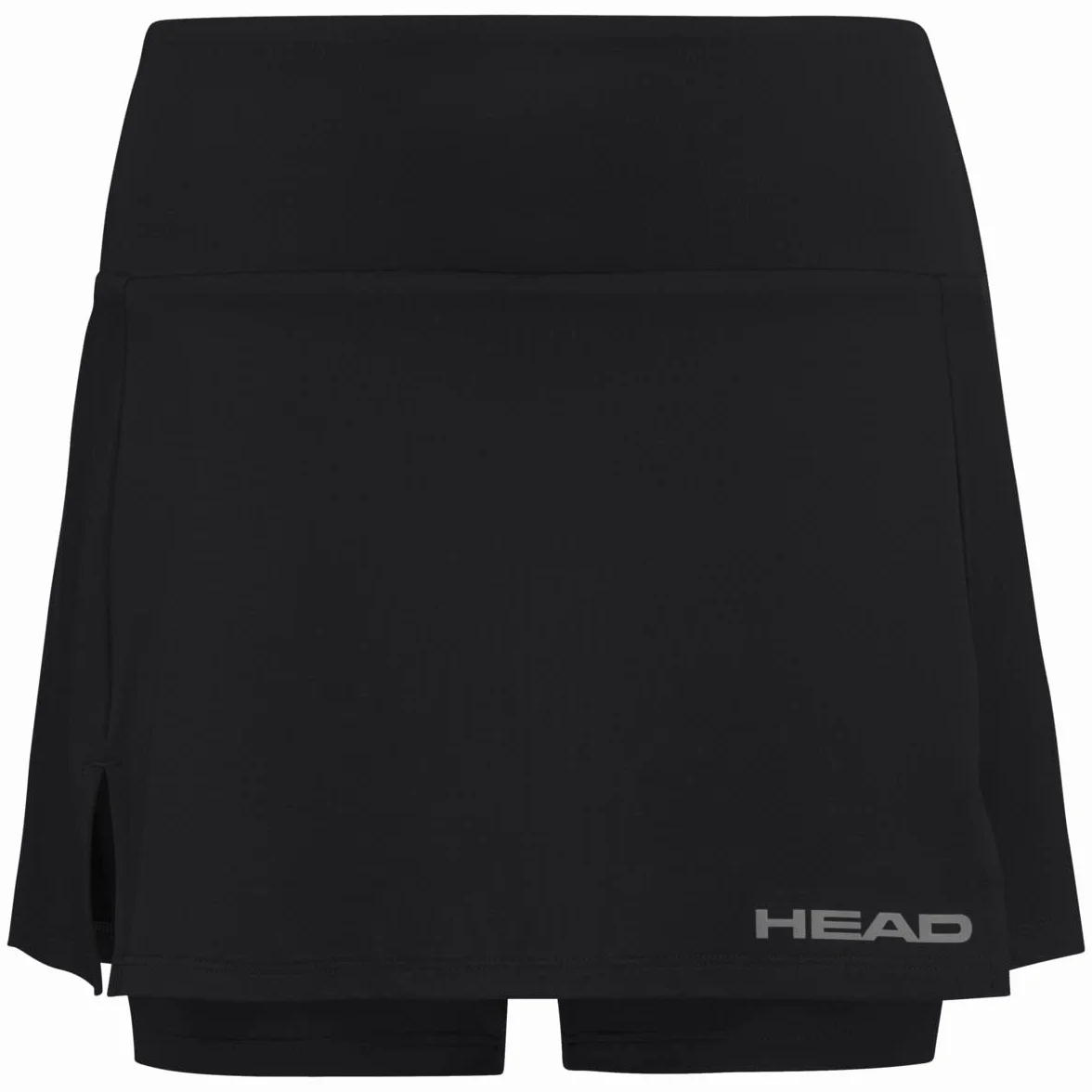 Head Donna Skort Club Basic, Vita Alta, Rosso, Knee-Length