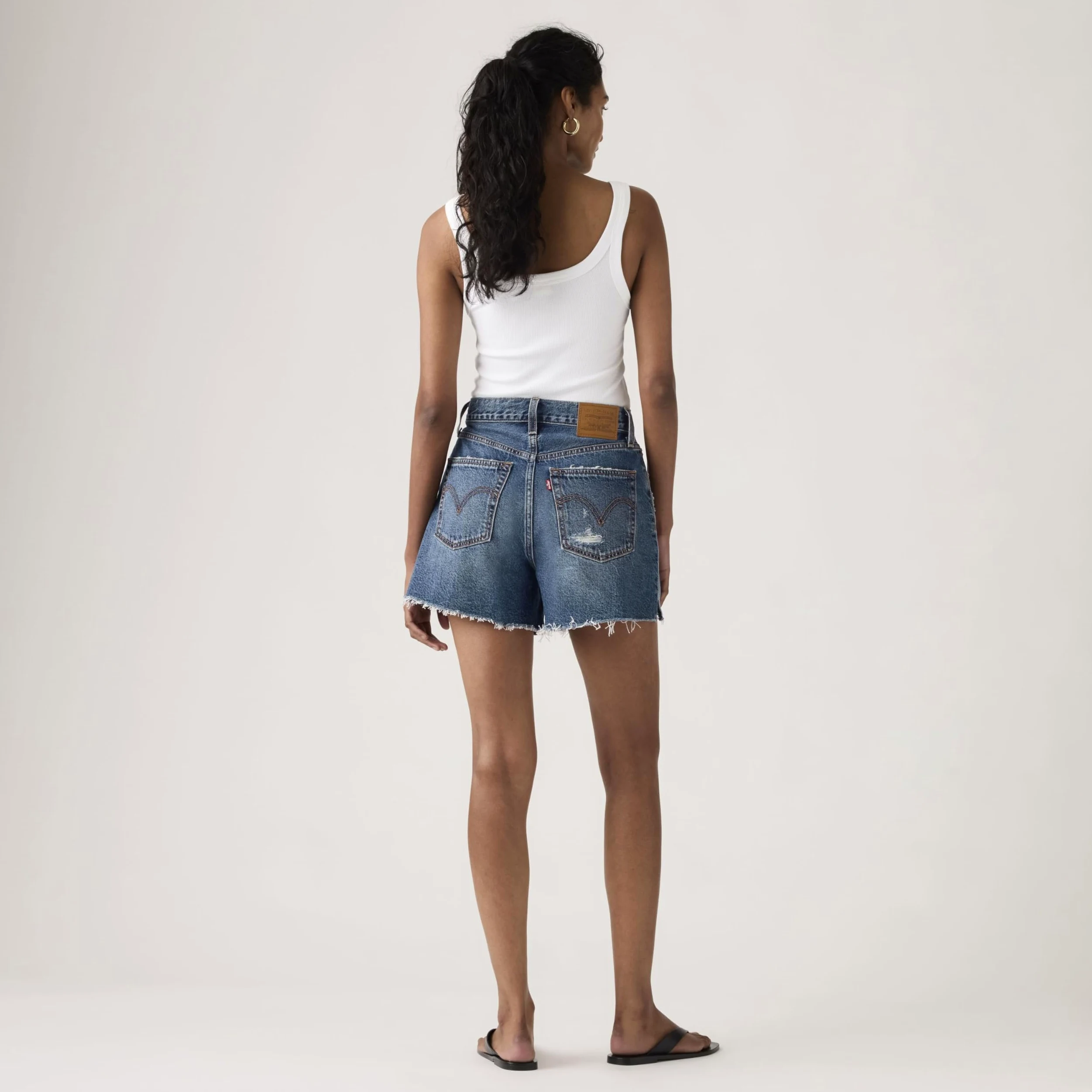Levi's - Ribcage A-Line Short, Pantaloncini Donna