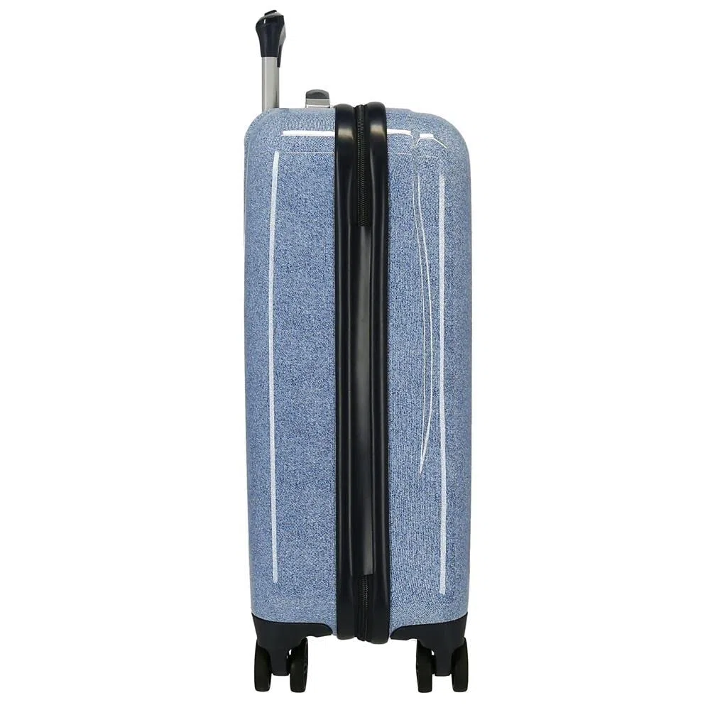 Disney Joumma Bags Stitch You Are Magical Valigie da Cabina, Set Valigie, Realizzato in ABS, Materiale resistente e leggero, Chiusura a combinazione laterale, Magico, Valigia