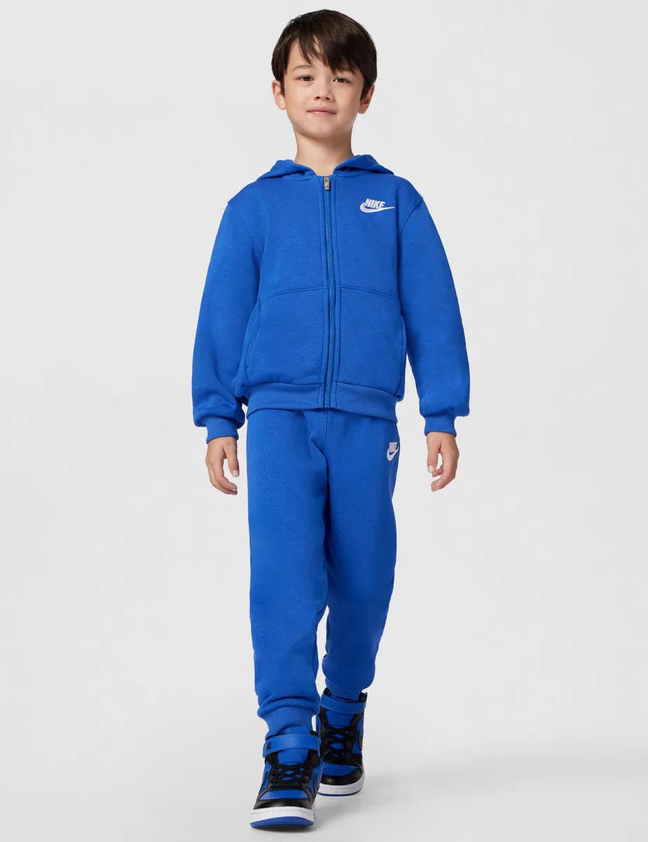 Nike Tuta da Bambini Club Fleece Zip Blu