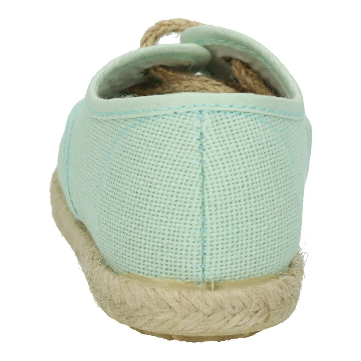 Scarpe in Tela per Bambino Espadrillas Salvia Suola in Sparto e Soletta in Pelle MADE IN SPAIN 267/L