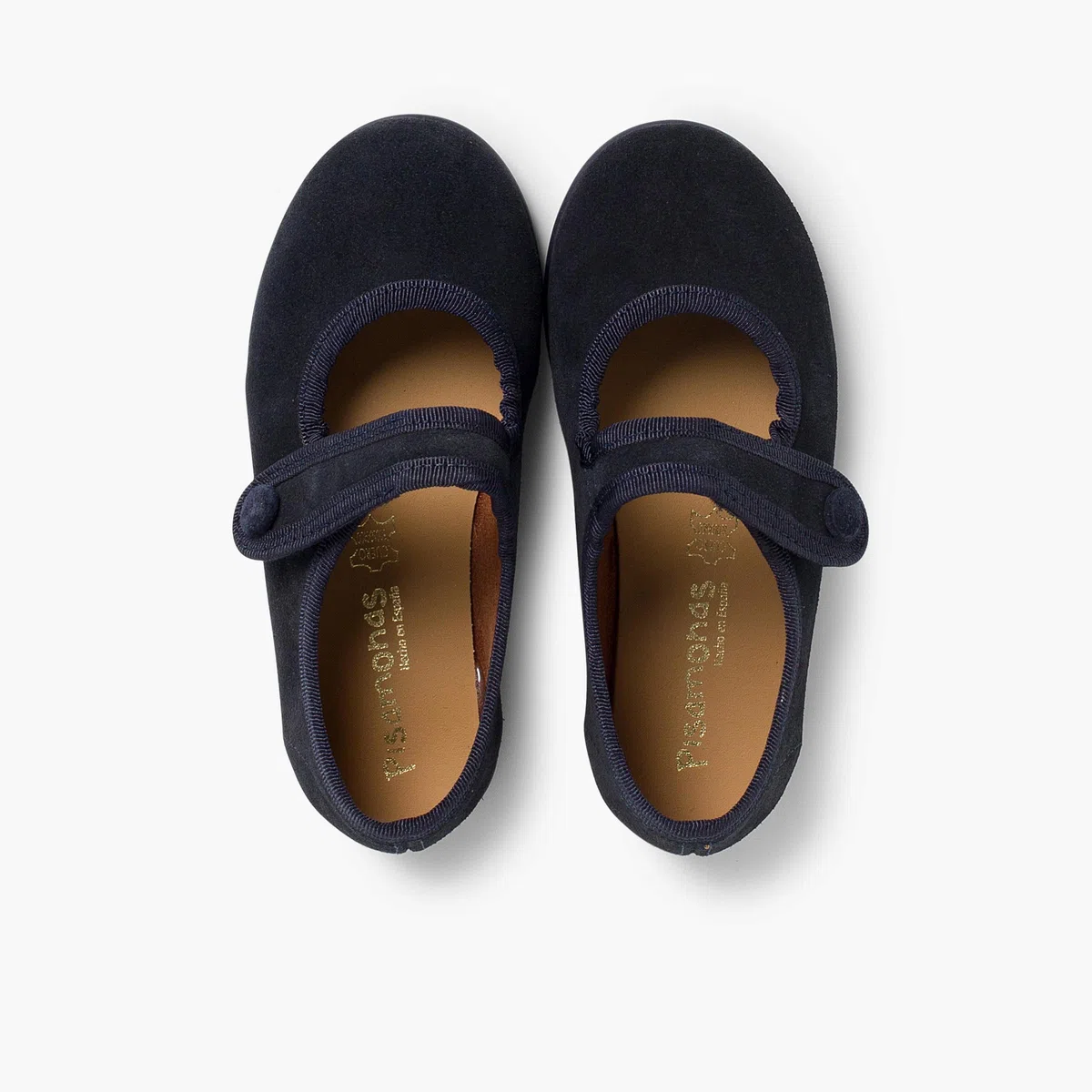 Pisamonas Scarpe Bambina Scamosciate Chiusura A Strappo