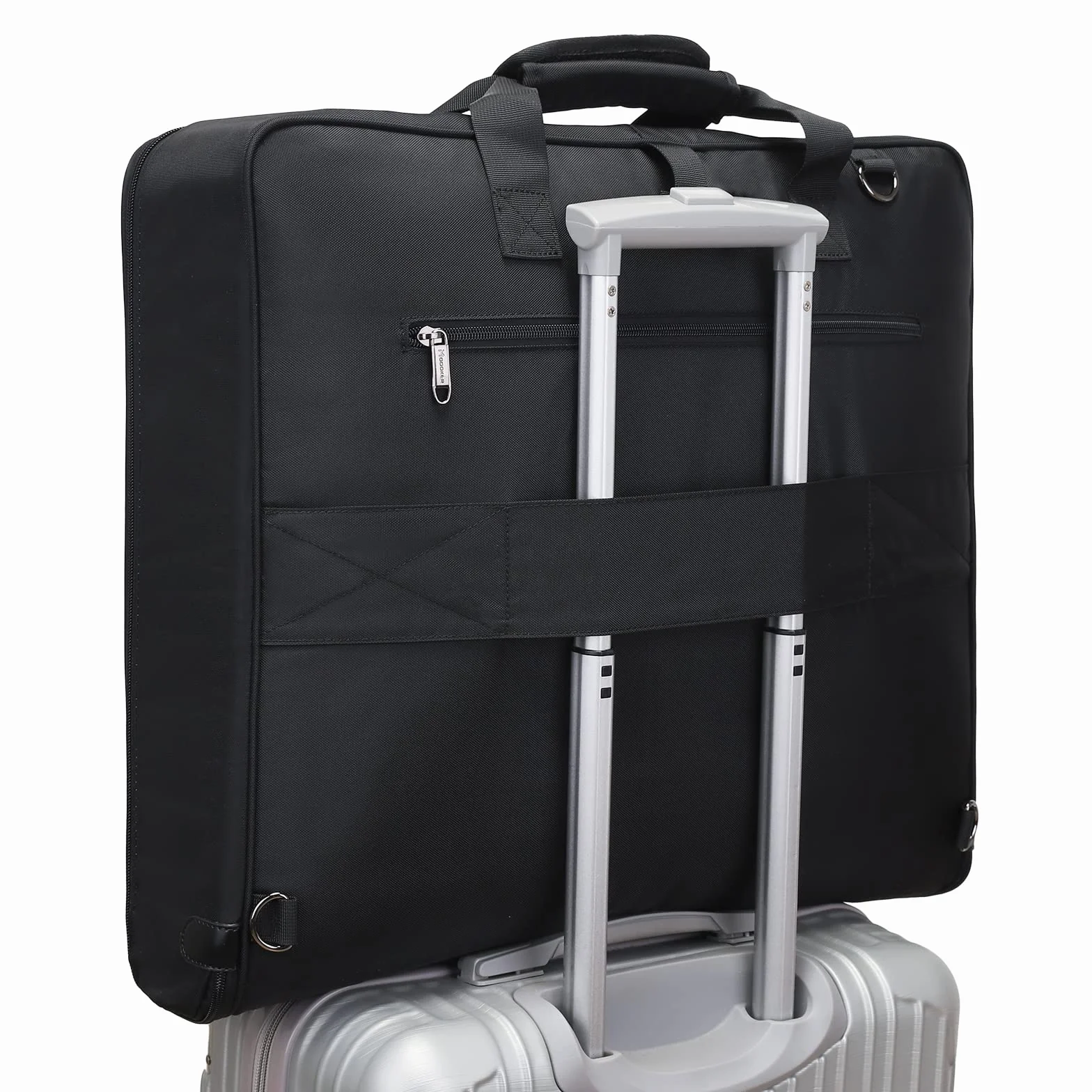 Modoker Borsa per abiti con tracolla, borsa da portare con sé da appendere, valigia, borse per indumenti, per uomini e donne, viaggi d'affari