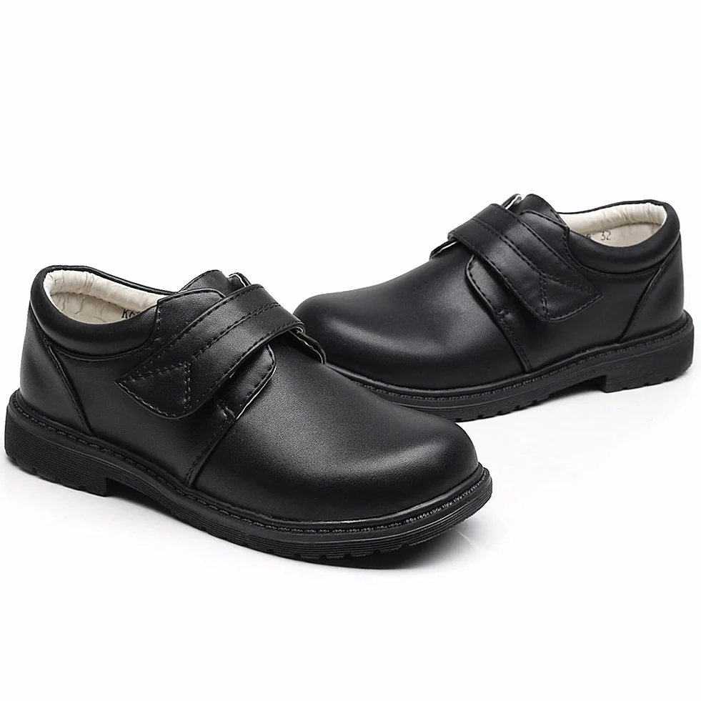 rismart Ragazzo Bambini Hook & Loop Abito Formale Principe Oxfords Scarpe Stringate Basse
