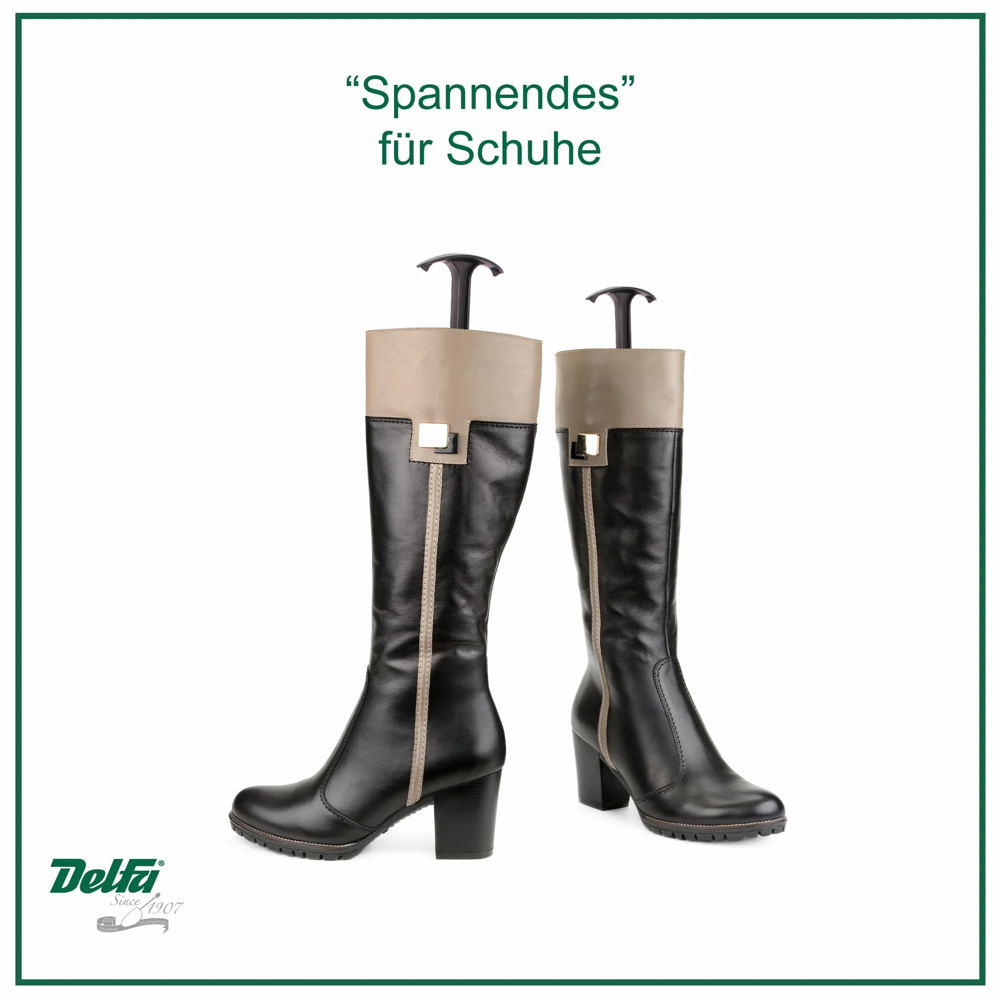 Delfa, 3 paia di stampi per alberi da 35 cm, meccanismo innovativo, made in Germany