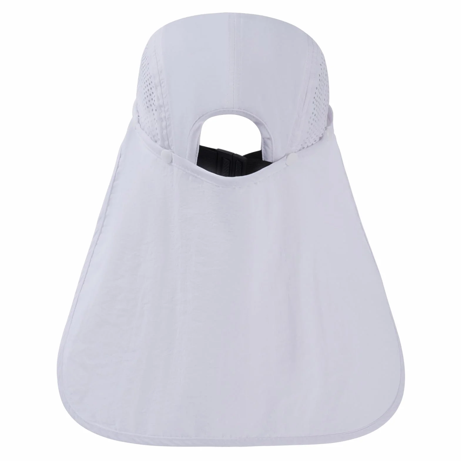 Bassdash UPF 50 + Cappello da Pesca Pieghevole Cappello da Baseball cap con Collo Rimovibile Flap Portatile per Uomini Donne Golf Escursionismo