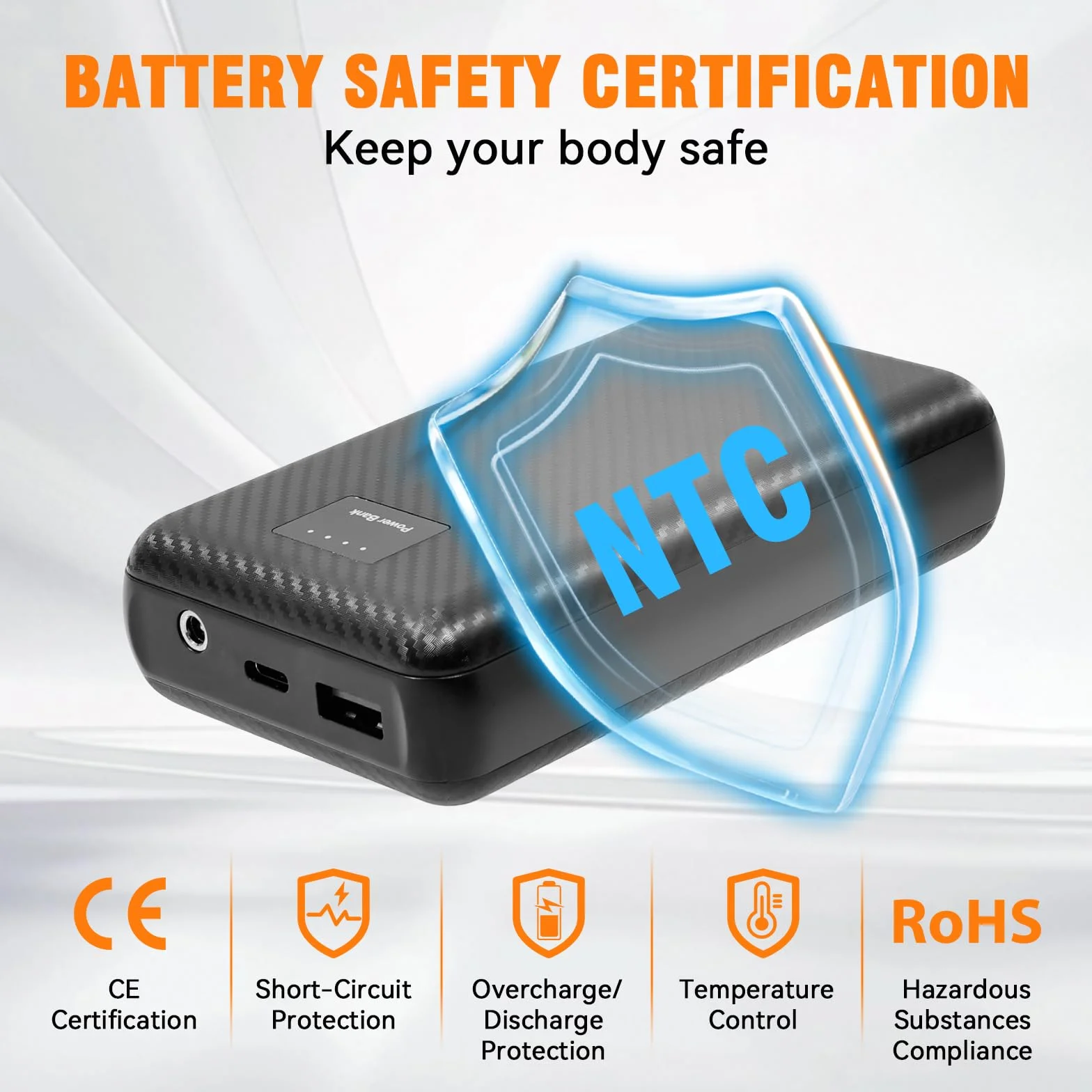 Tiazhan Gilet Riscaldato, con Batteria(16000 mAh)/3 Temperature Regolabili, Gilet Riscaldante Leggero, Intelligente e Ricaricabile, Giubbotto Riscaldato, per Uomo e Donna, Sci All'aperto, Campeggio