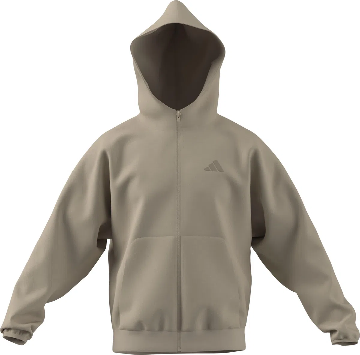 adidas Future Icons Small Logo Full-Zip Hoodie Pista con Cappuccio Uomo (Pacco da 1)