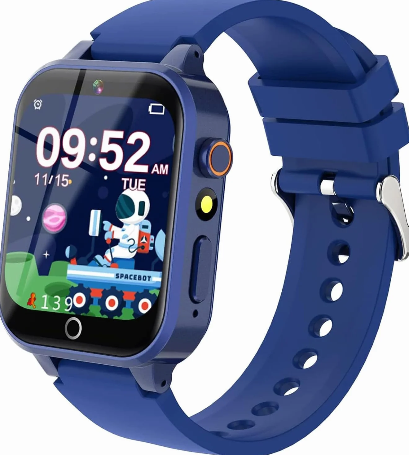 Smartwatch Bambini 39 Giochi Contapassi Fotocamera Torcia Sveglia Educativo Regalo Scheda SD Integrata