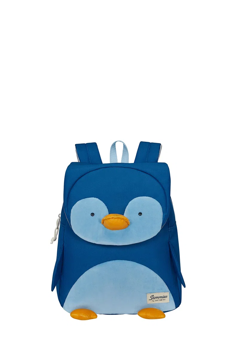 Samsonite Happy Sammies Eco - zaino per bambini S+, 33 cm, 11 L, blu (Penguin Peter)