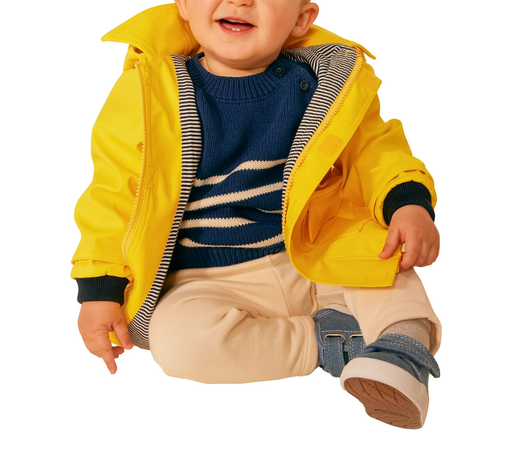 Petit Bateau A08fb Cappotto cerato Unisex - Bimbi 0-24 (Pacco da 1)