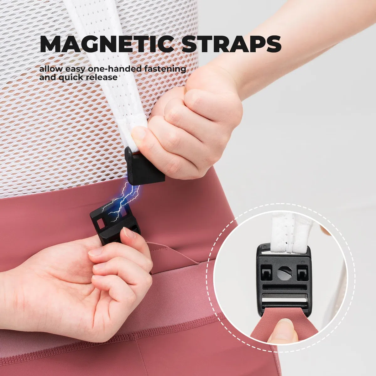 ROCKBROS TVI Salopette Ciclismo Donna, Pantaloni Ciclismo Donna Imbottiti, Pantaloncini Bici Estivo, Traspirante, Asciugatura Rapida, con Fibbia Magnetica per Bici da Corsa, MTB, Mountain Bike