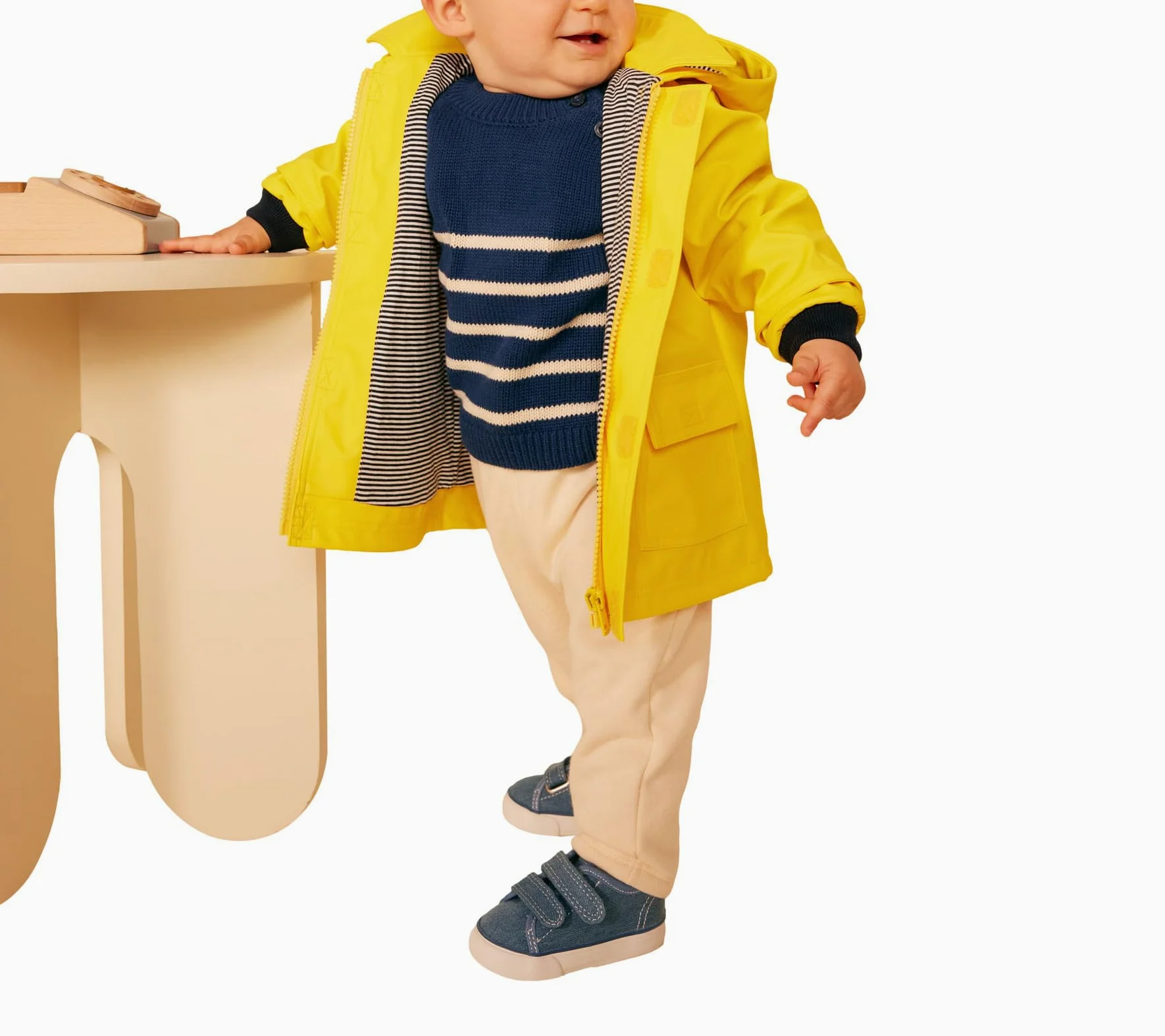 Petit Bateau A08fb Cappotto cerato Unisex - Bimbi 0-24 (Pacco da 1)