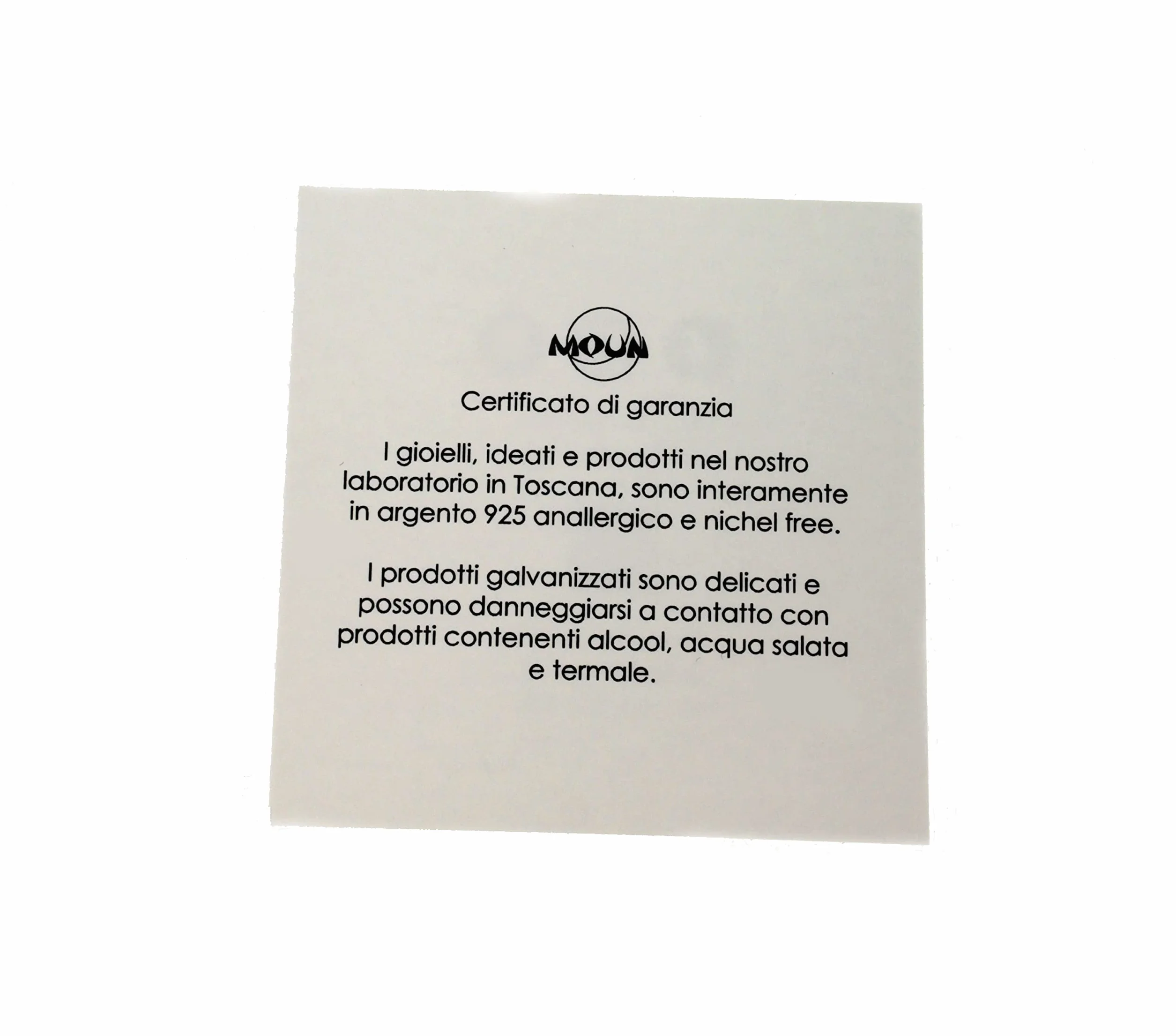 Collana in argento 925 con NOME CON o SENZA Brillantino anallergico