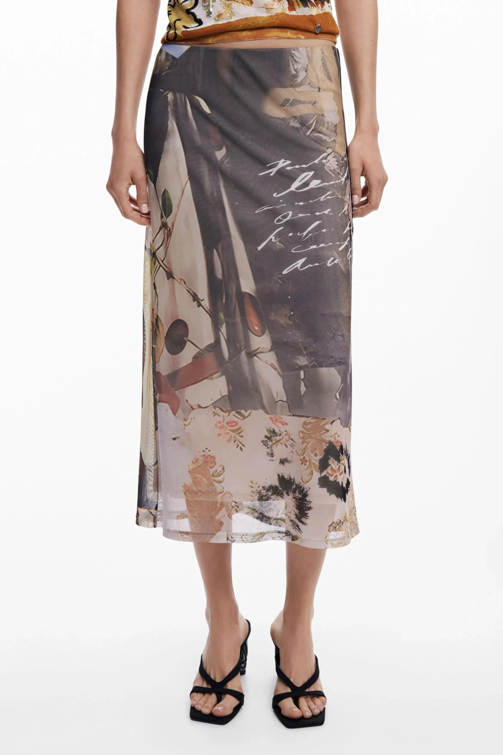 Desigual 25wwfk05 Skirt Donna