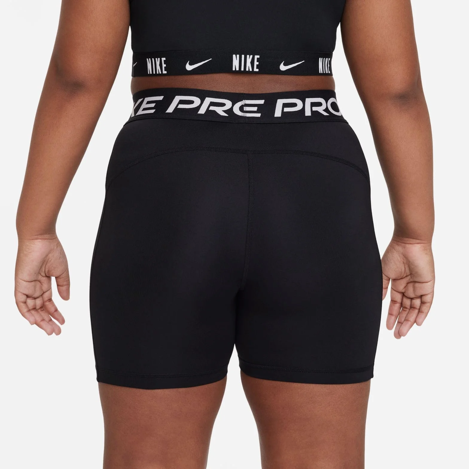 Nike PRO Big Kids Dri-Fit 12,7 cm Shorts Erweiterte Größe