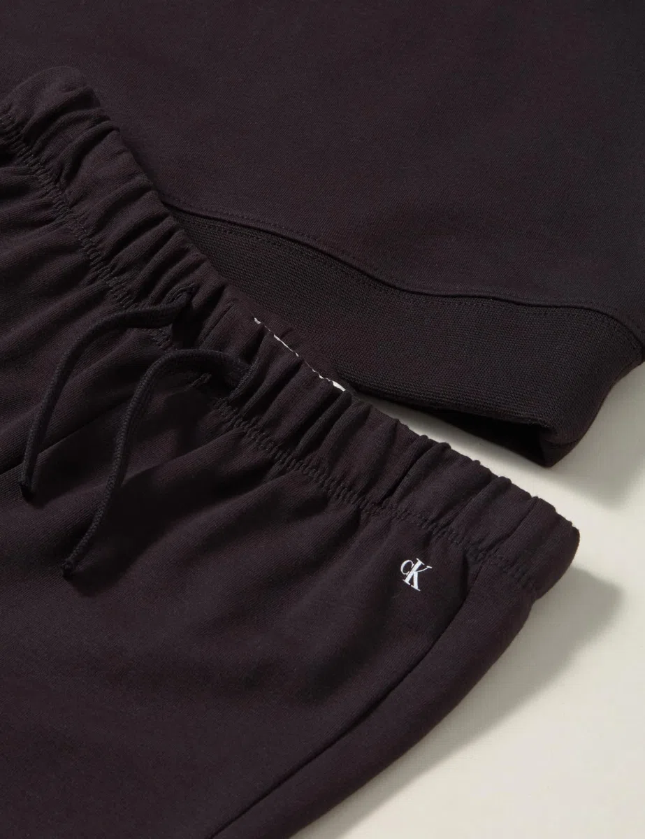 Calvin Klein Monogram Cn Sweatshirt Set In0in00353 Set Unisex - Adulto