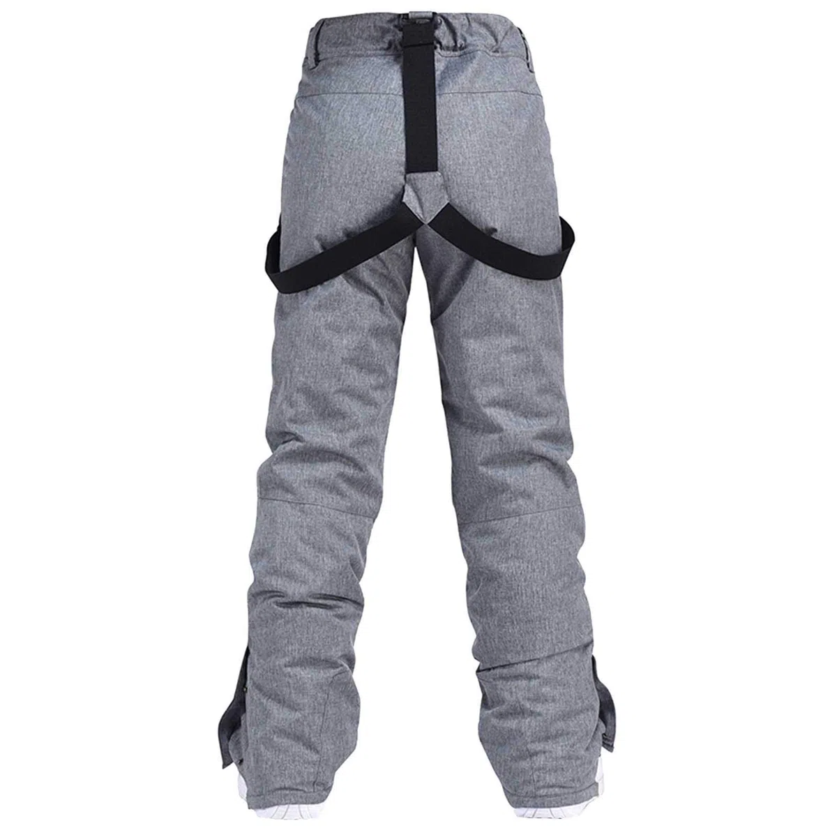IQYU Pantaloni da sci da donna con bretelle – Pantaloni da neve da donna, impermeabili, caldi, invernali, termici, per attività all'aria aperta, da uomo, caldi, in softshell, antivento, da snowboard,