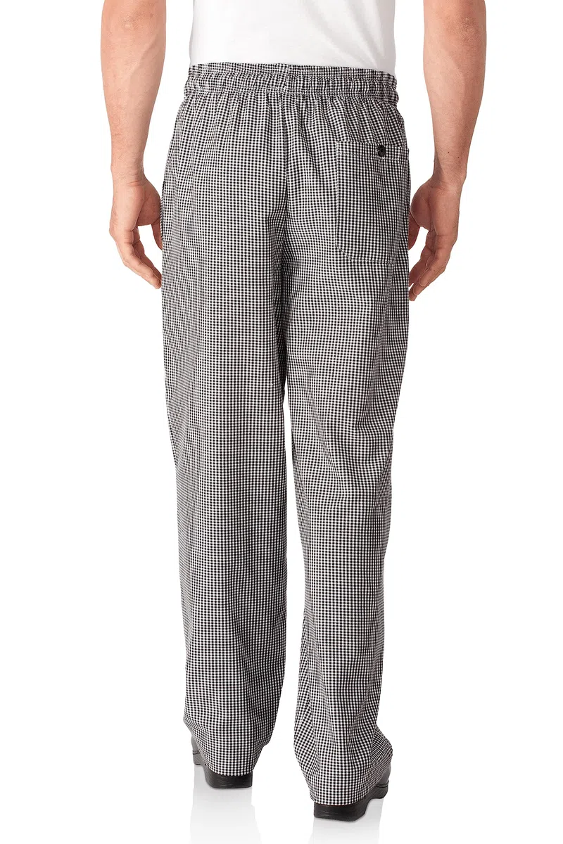 Chef Works Pantaloni da Cuoco da Uomo Essential Baggy Zip-Fly