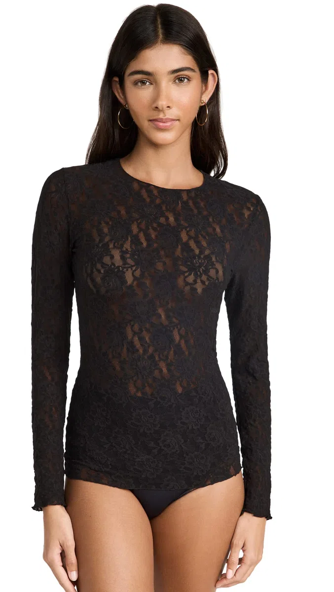 Hanky Panky Signature Long Sleeve Top