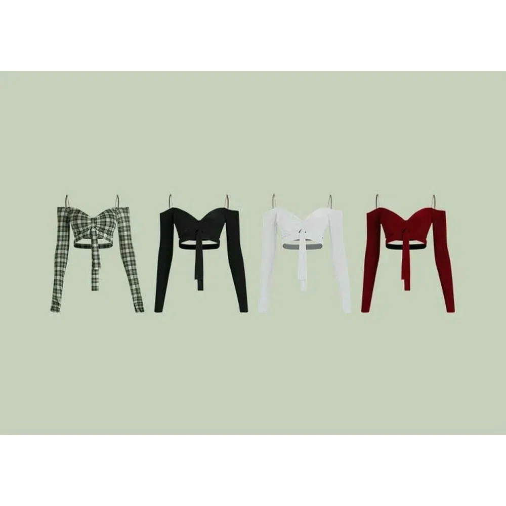 JJDFW - Costume da ballo latino con spalle scoperte, top con volant, per danza latina, abbigliamento da performance per samba e tango, set da donna