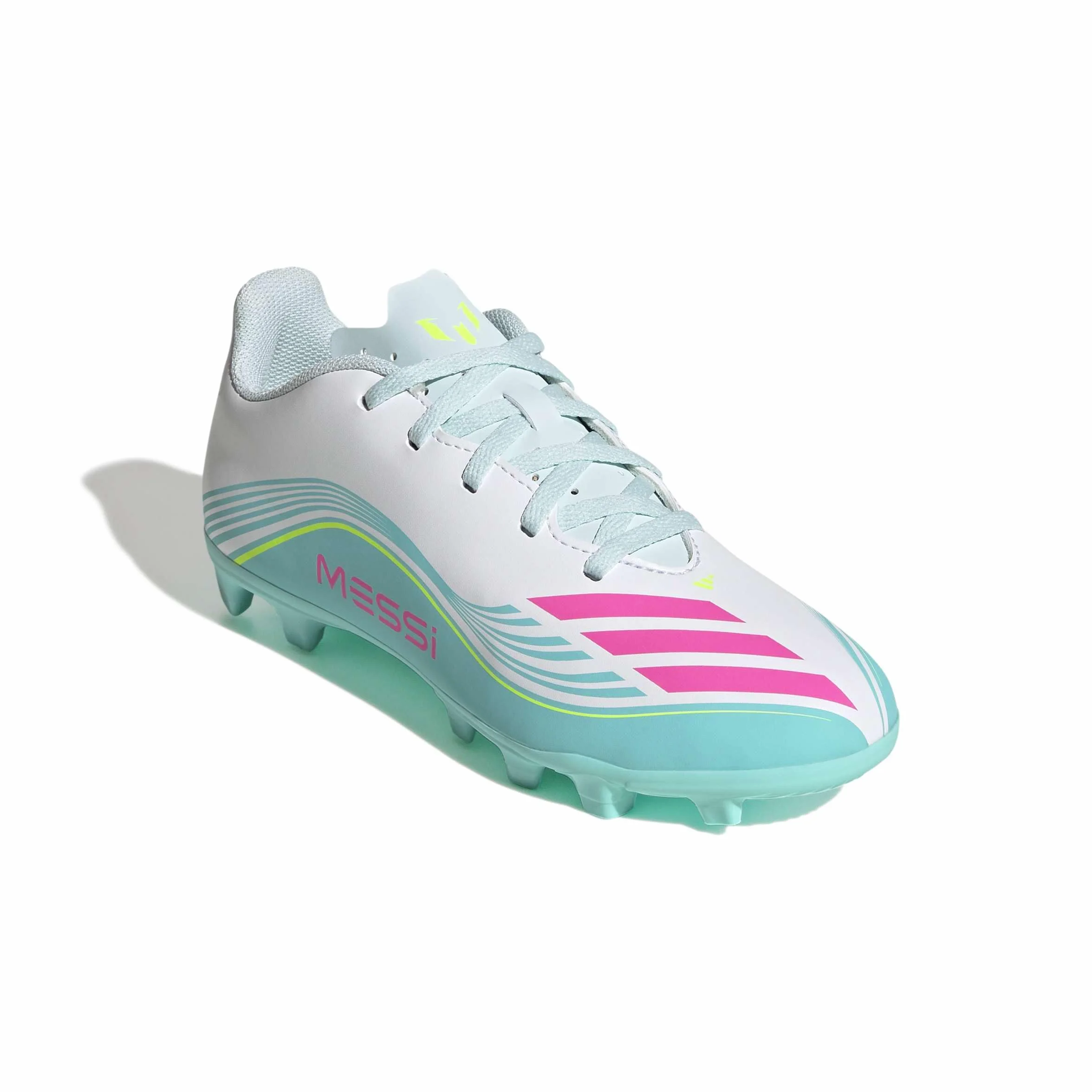 adidas Kids Scarpe da Calcio F50 Messi Club Terreni Naturali compatti/multiterreno Bambini e Bambine