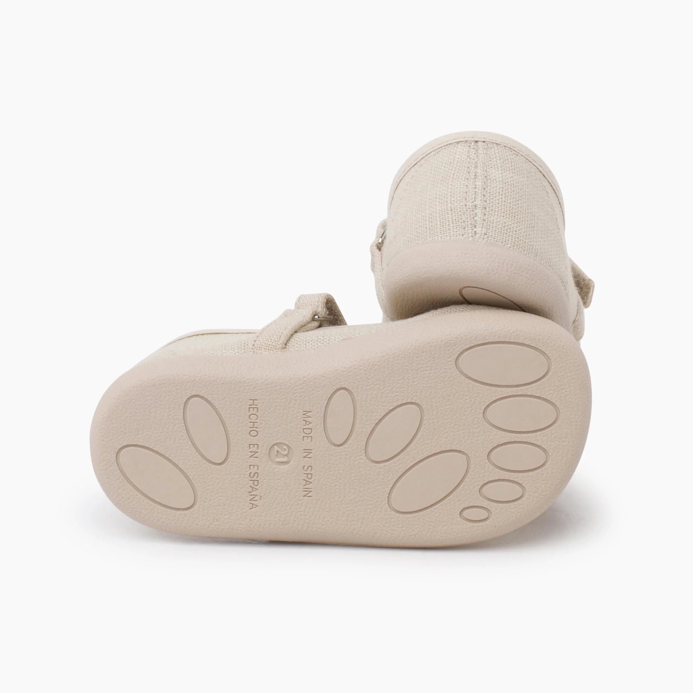 Pisamonas Ballerine Barefoot Lino Leggero Cinturino A Strappo
