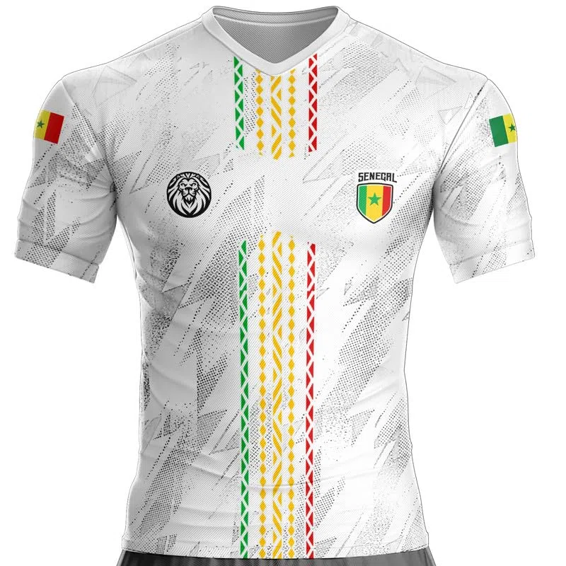 Maglia Senegal SG-69 Calcio, Regalo, Bandiera