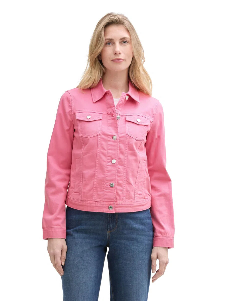 TOM TAILOR 1045390, Giacca di Jeans Donna