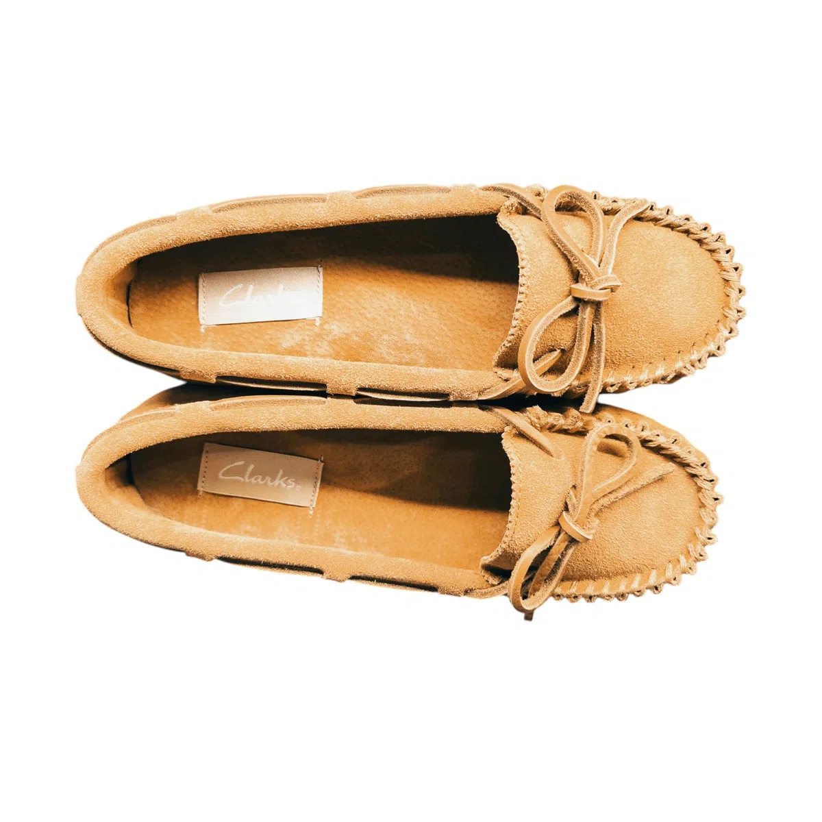 Clarks Mocassino da Donna in Camoscio, Stile Classico, Comfort Ergonomico, Suola Leggera. Numerazione dal 36 al 41
