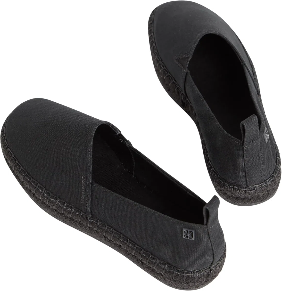 Calvin Klein Oblique Espadrille Canvas Hw0hw02931 EspadrillasDonna