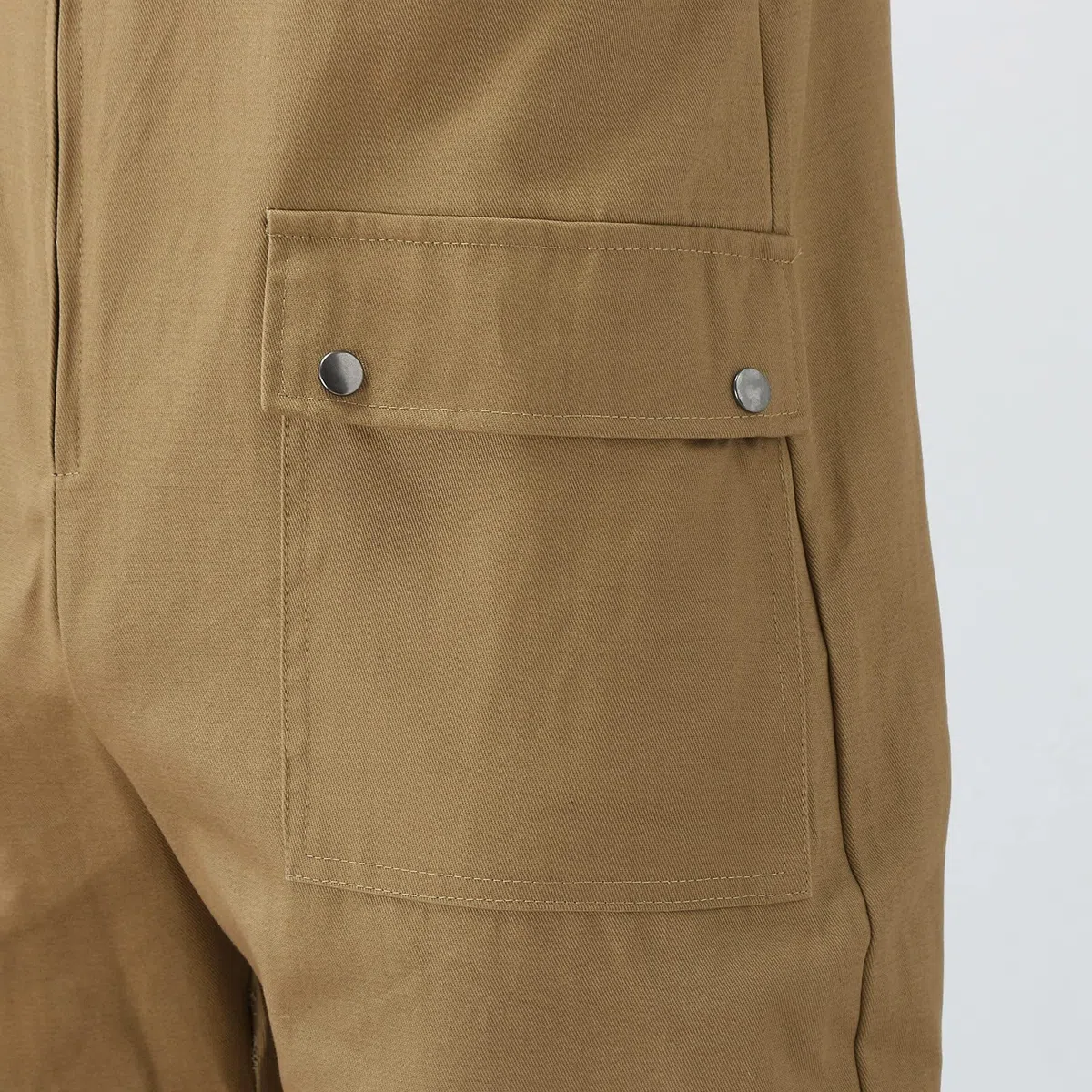 Generico Salopette Uomo in Casual Pantaloni Strappati Uomo in Tinta Unita Salopette Uomo Slim Fit Moda Jumpsuit