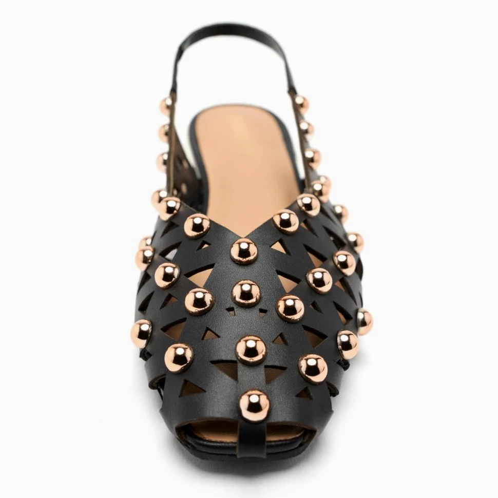 GIOSEPPO Mules Pelle con Borchie Calamus