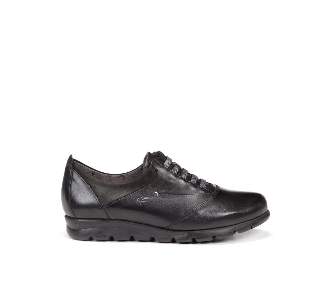 Fluchos F0354 Sugar Nobuck Negro Negro-STK- Susan