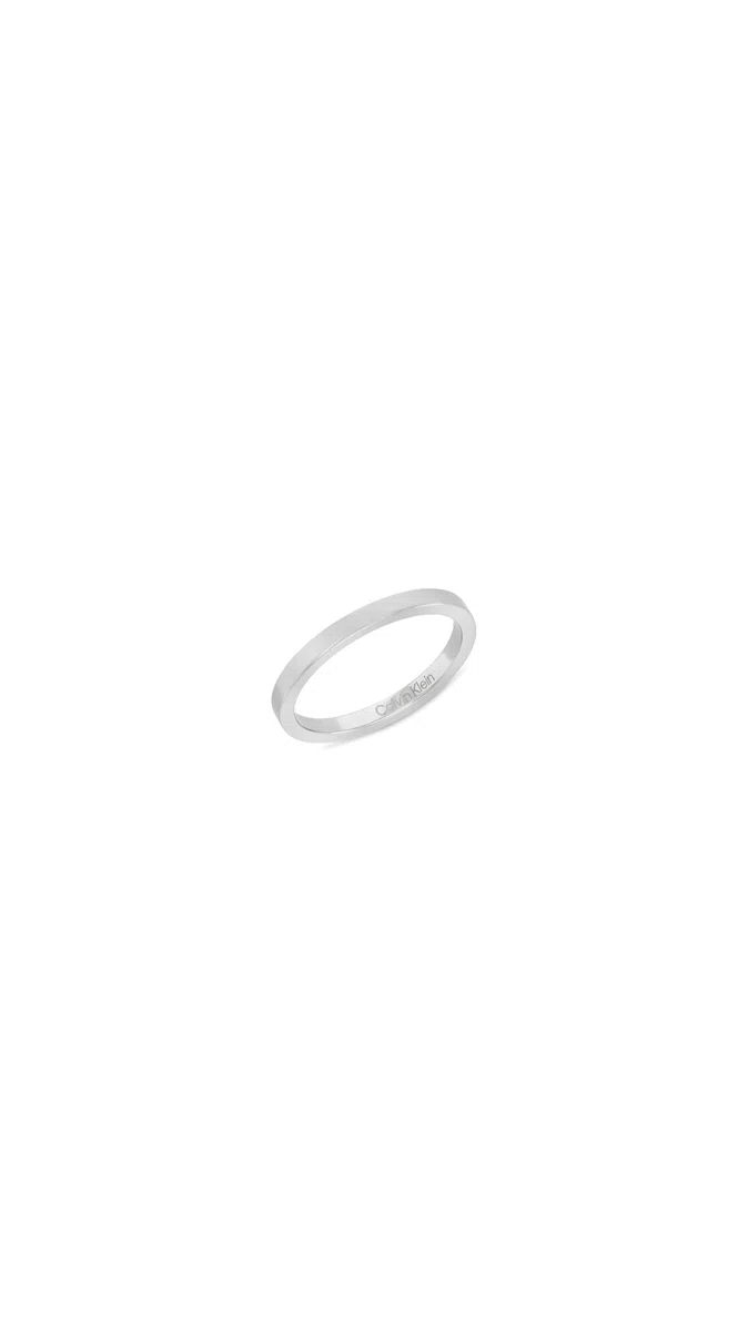 Calvin Klein Collezione CK TRIO per Donna Set di 3 Anelli in Acciaio Inossidabile con Cristalli – Disponibile in Argento o Oro