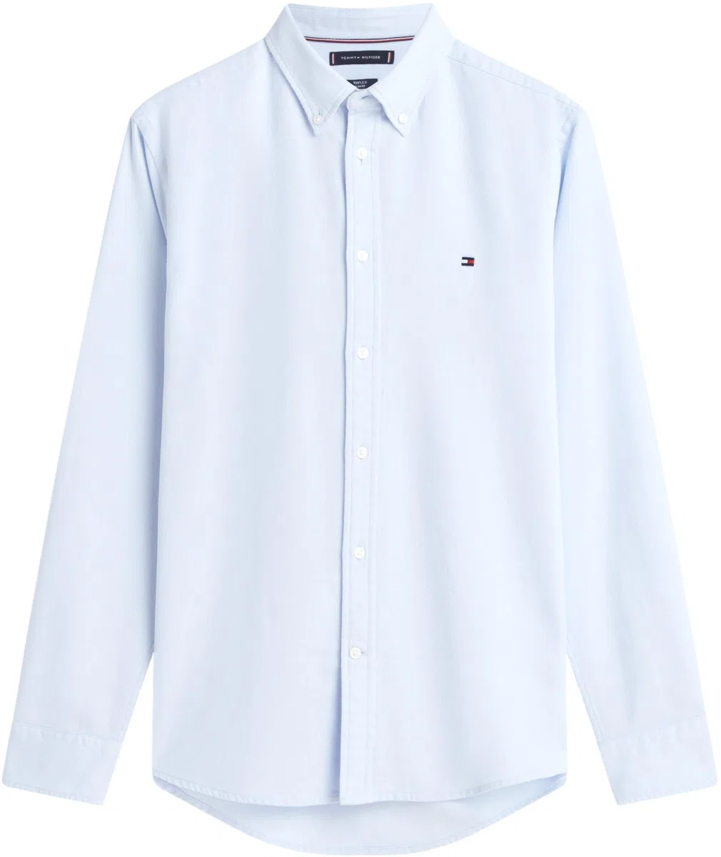 Tommy Hilfiger Camicia L/S Unisex-Adulto