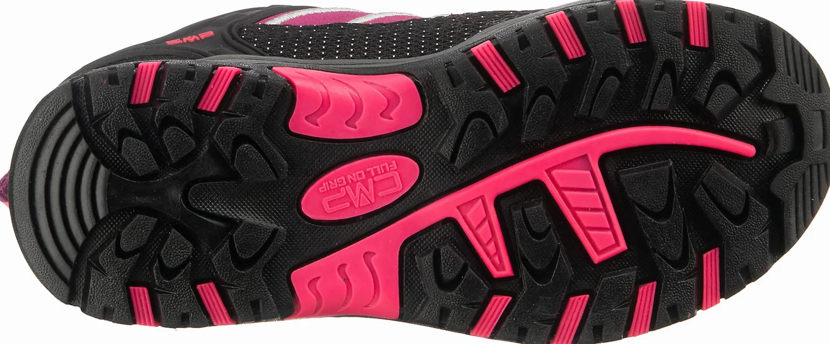 CMP Kids Rigel Low Trekking Shoes Wp, Scarpe da trekking Unisex - Bambini e ragazzi, Berry-Pink Fluo, 37 EU