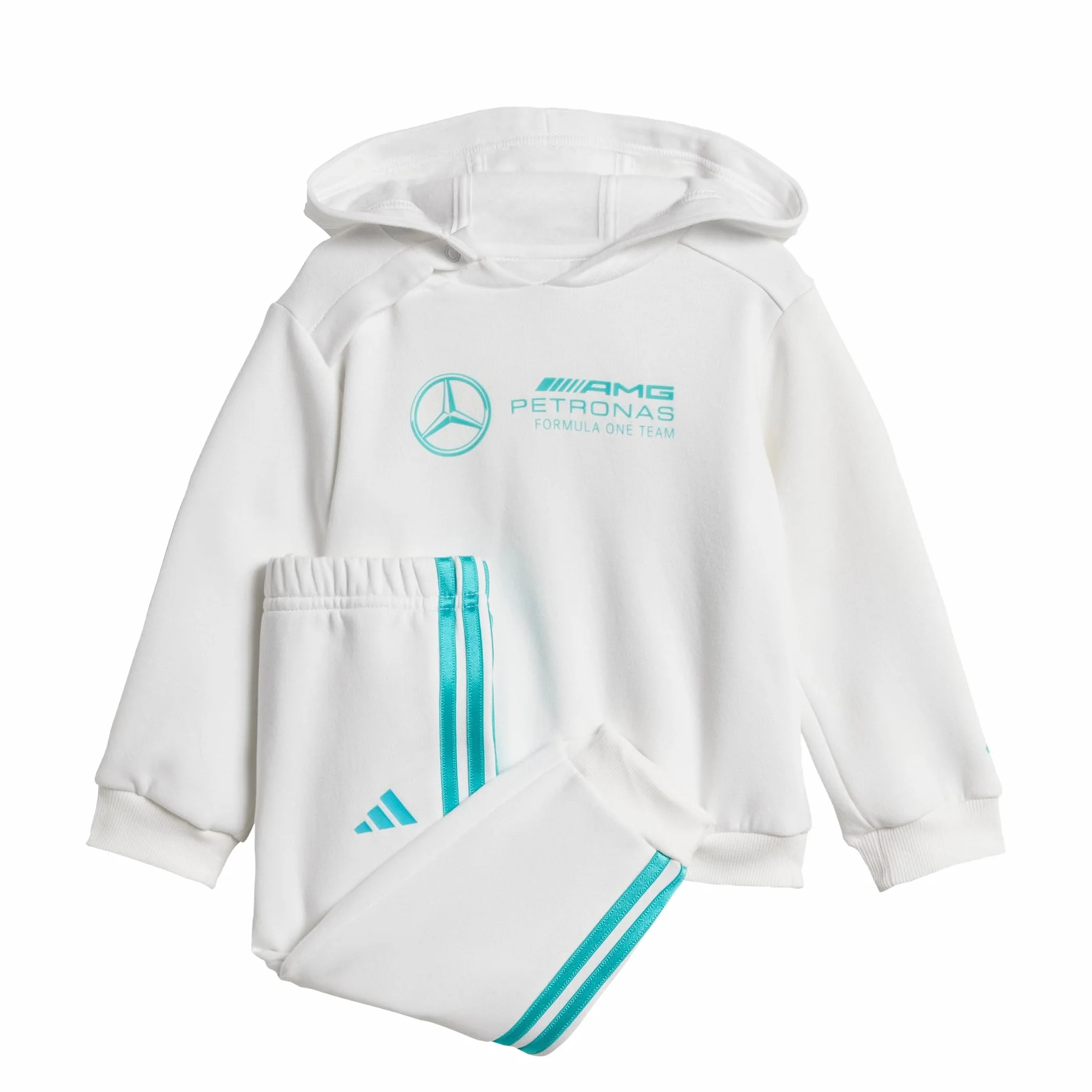 adidas Kids COMPLETO MERCEDES - AMG PETRONAS FORMULA ONE TEAM DNA BABY JOGGER LONG SLEEVE
