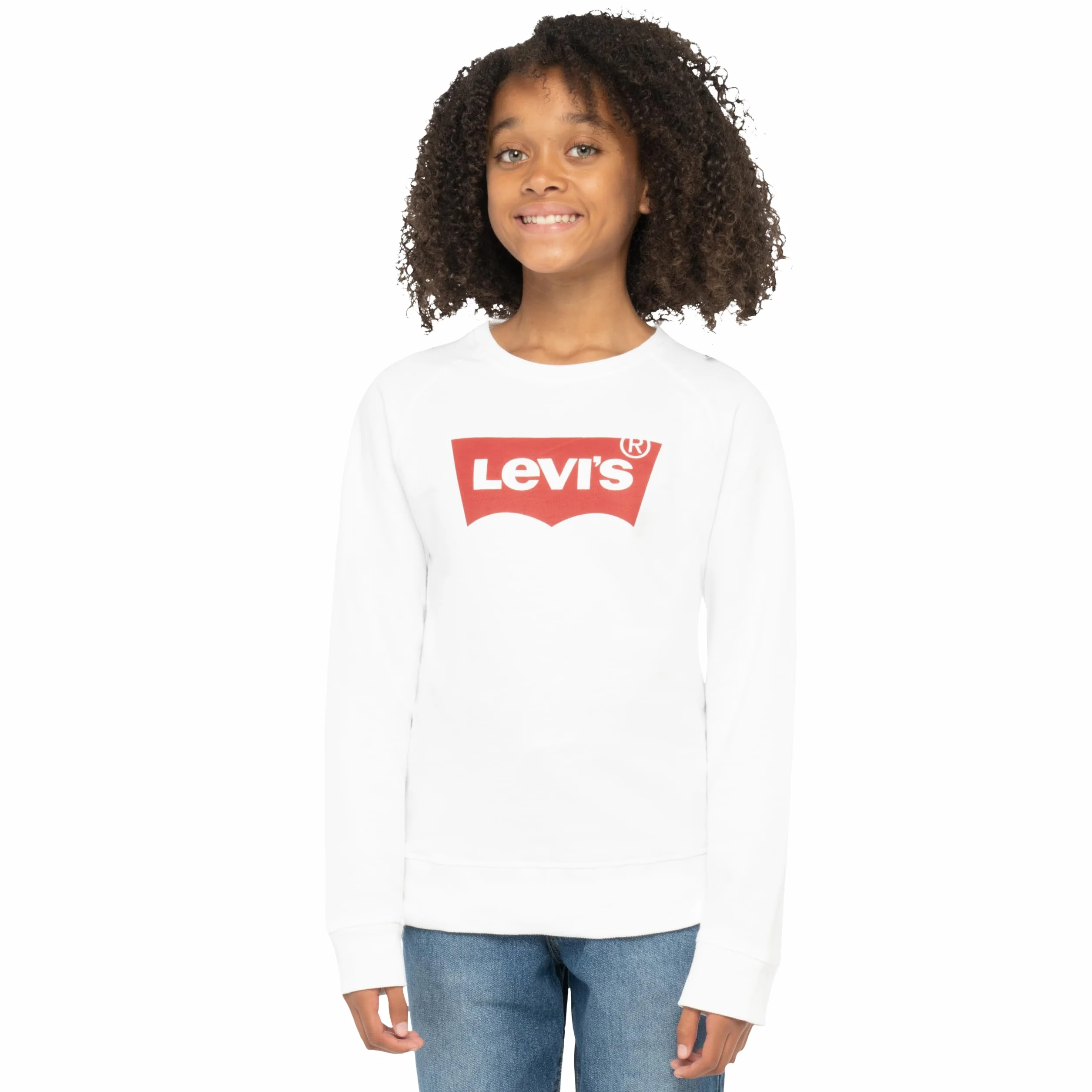 Levi's Batwing Crewneck Sweatshirt Felpa Bambine e Ragazze