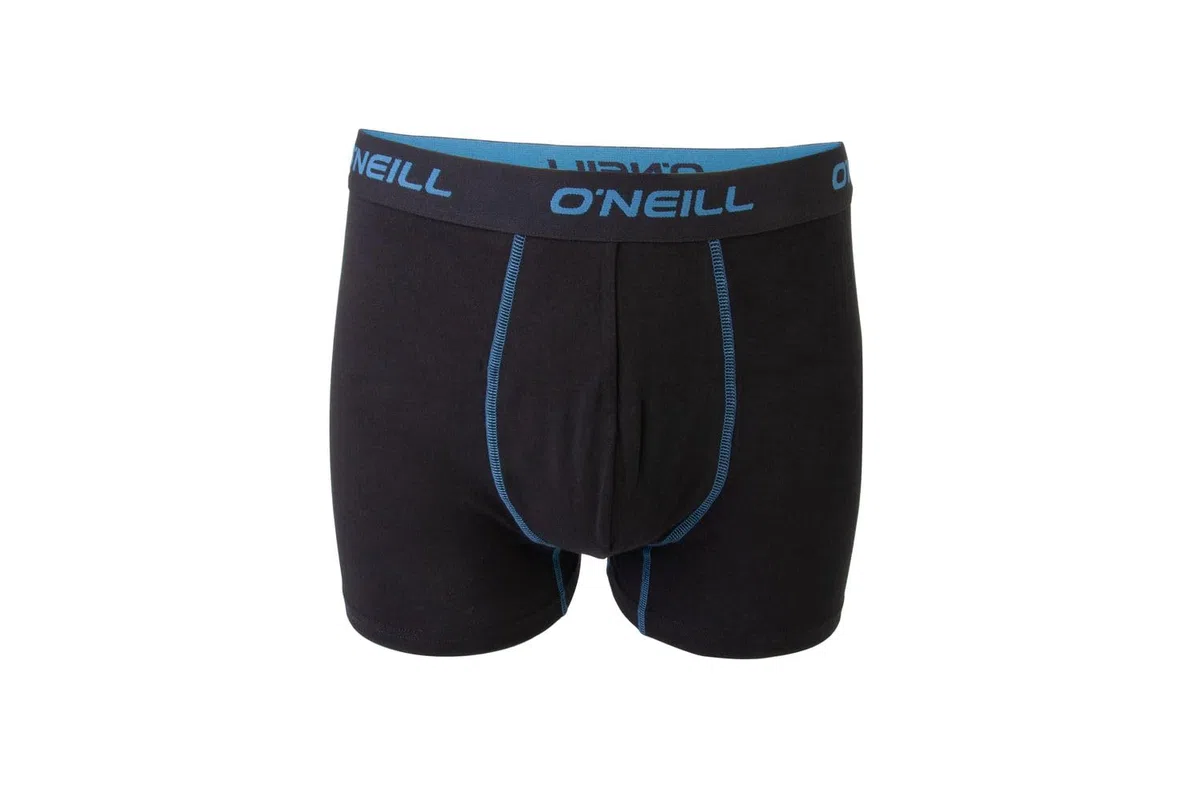 O'Neill Boxer da uomo in tinta unita Sport Boxer M L XL XXL 95% cotone uomo trunk mutandine senza intervento confezione da 6 pezzi nero rosso blu