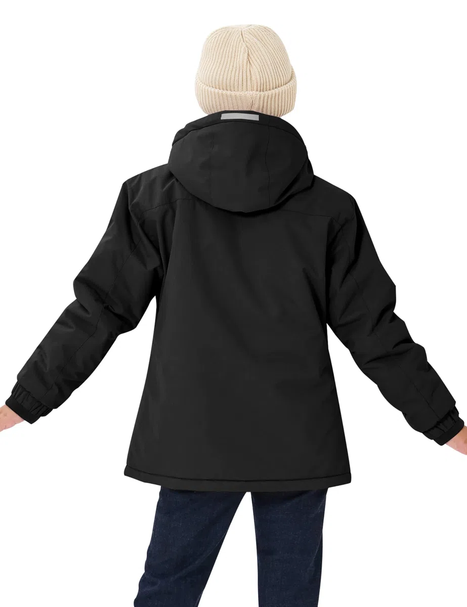 MoFiz Giacca Invernale Bambina Giacca sci Bambina Piumino Impermeabile Pile Antivento Giacche Ragazze Giacca In Softshell Con Cappuccio