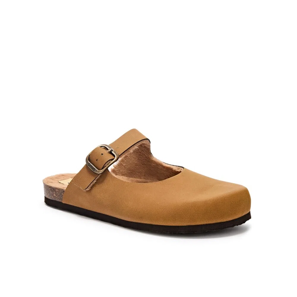 Scholl Jackie Mary Jane Fur Scarpa Donna