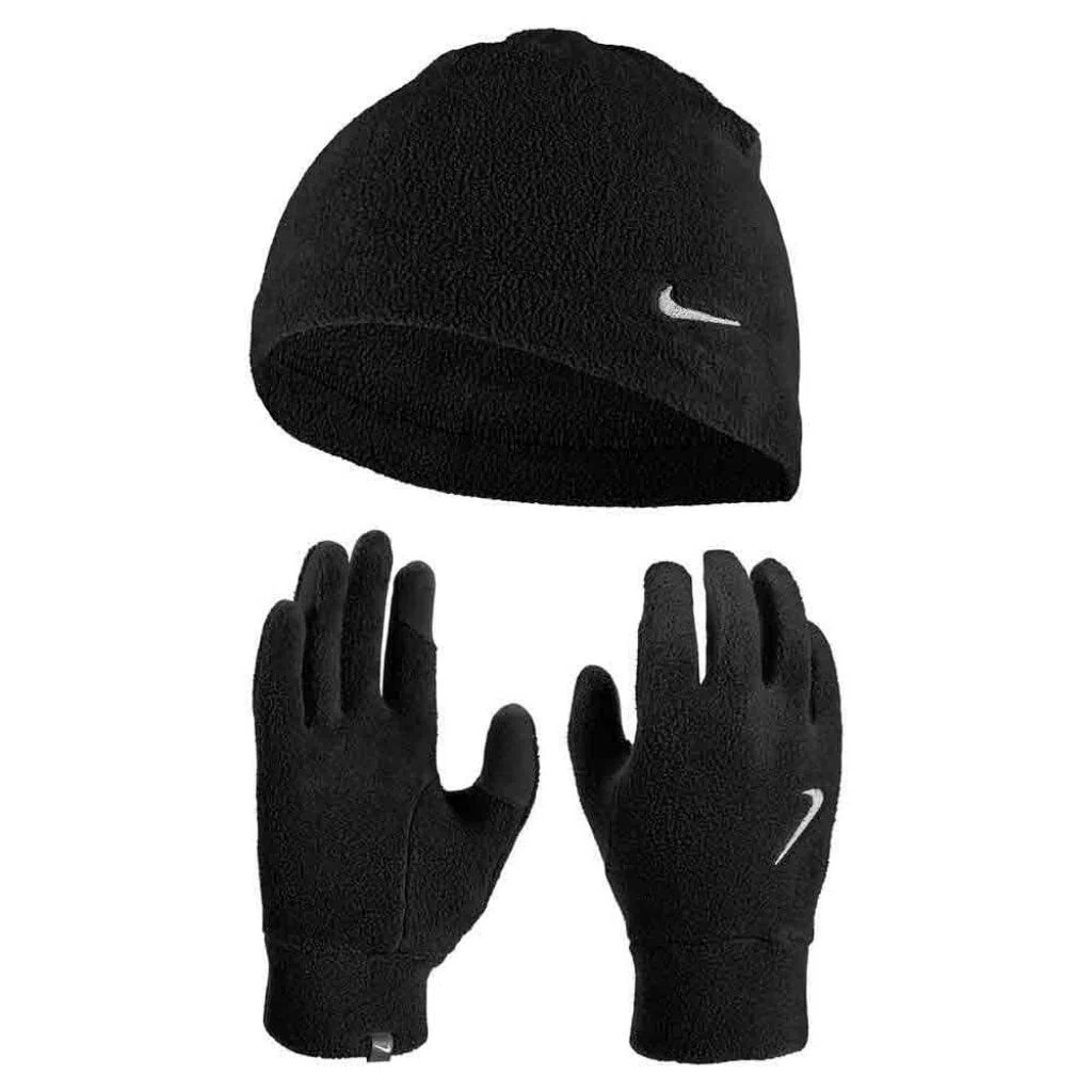 NIKE Fleece Set cappello e guanti Donna (Pacco da 1)